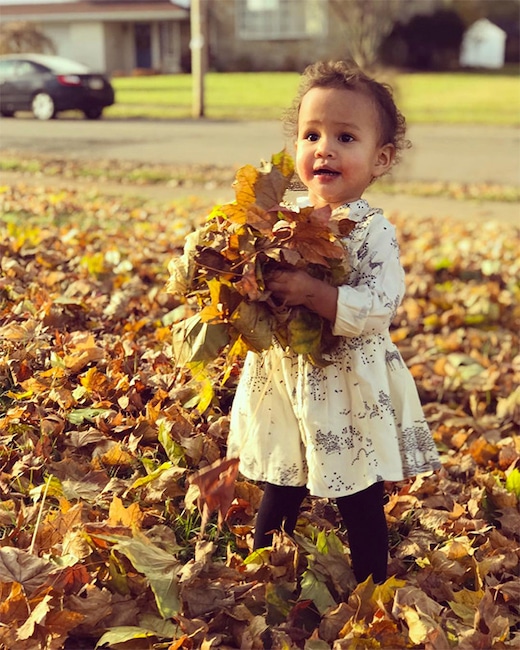 Chrissy Teigen, John Legend, Daughter, Luna Stephens, Thanksgiving, 2017